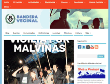 Tablet Screenshot of banderavecinal.org